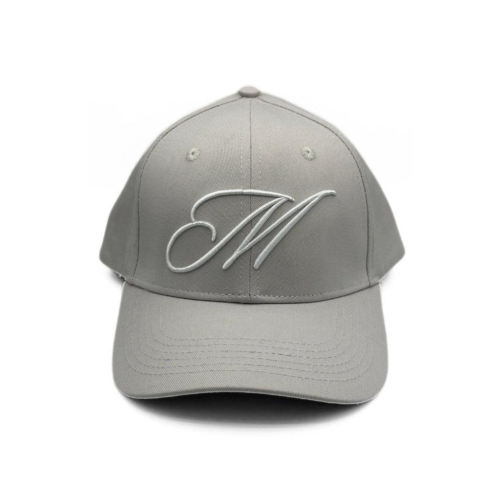 MAGGIORE Sportscap Light Grey & White - MAGGIORE