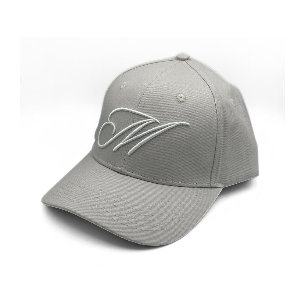 MAGGIORE Sportscap Light Grey & White - MAGGIORE