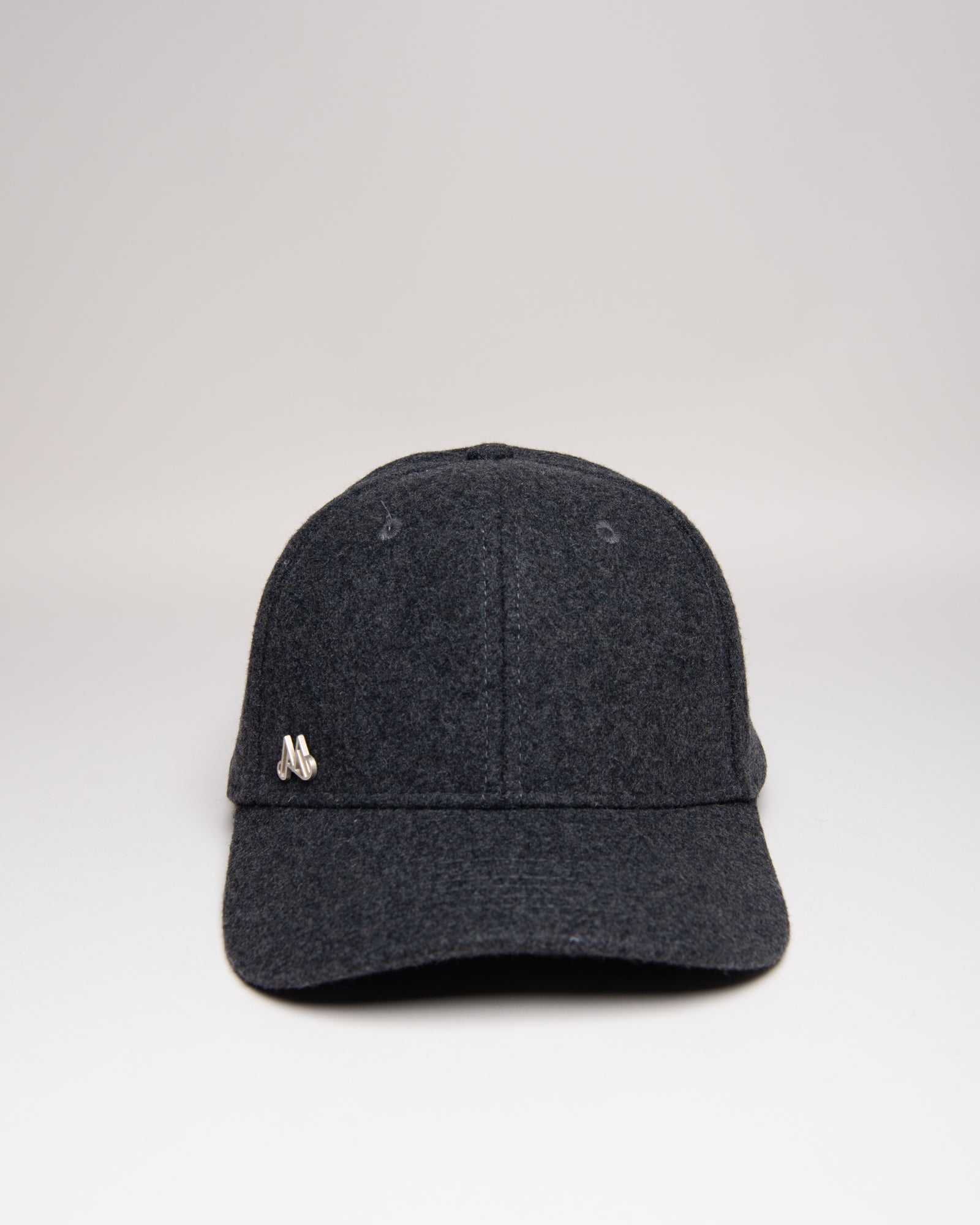 MAGGIORE Dark Grey Wool Cap - MAGGIORE