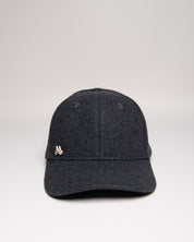 MAGGIORE Dark Grey Wool Cap - MAGGIORE