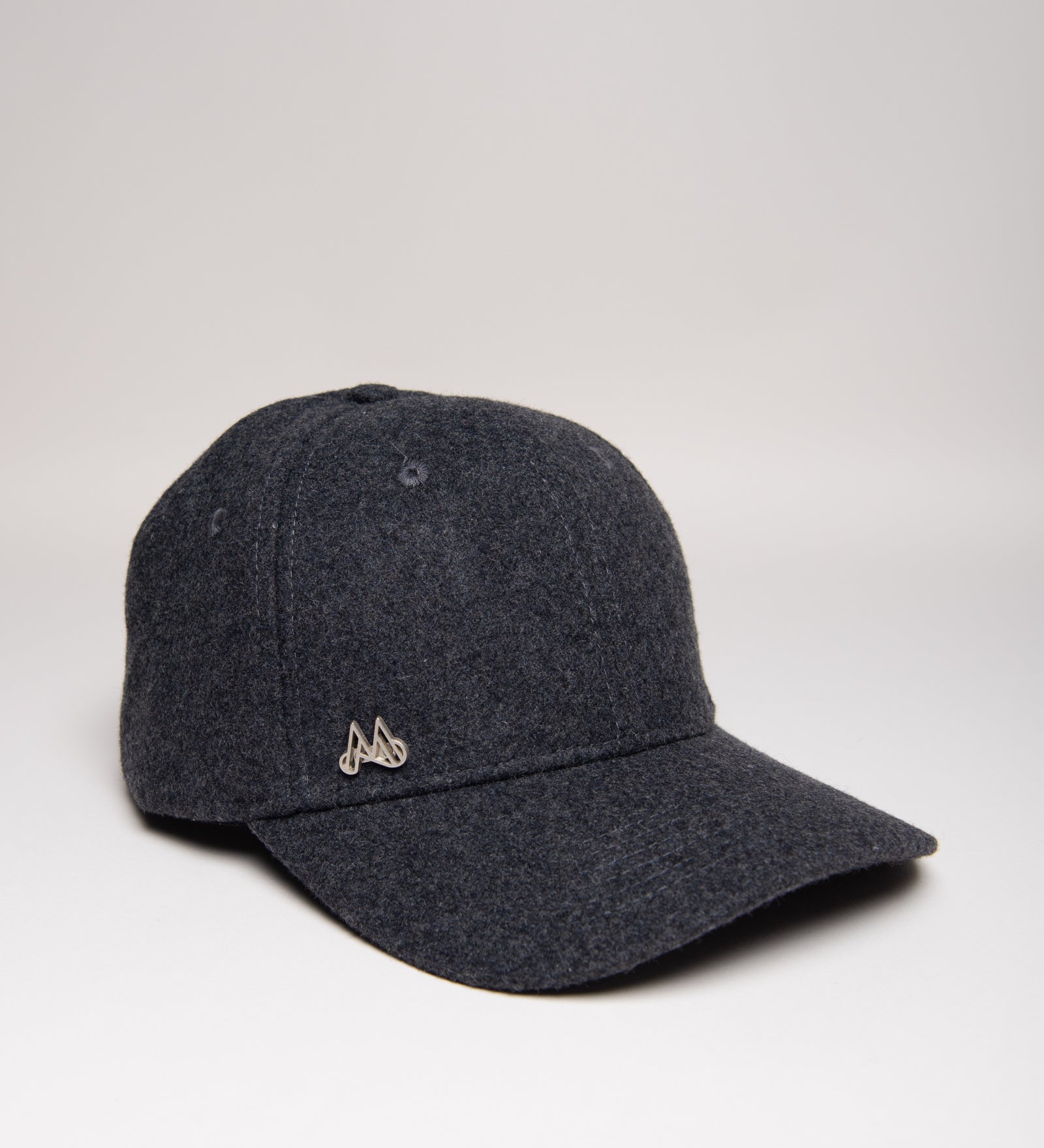 MAGGIORE Dark Grey Wool Cap - MAGGIORE