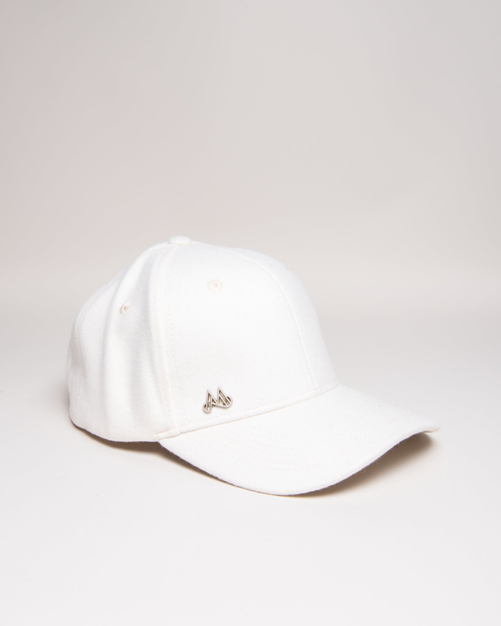MAGGIORE Off White Wool Cap - MAGGIORE
