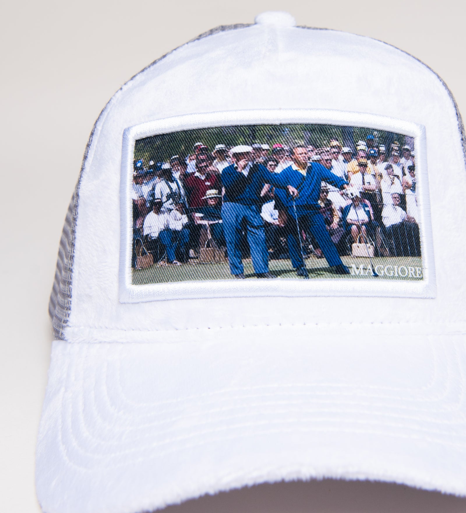 MAGGIORE Hogan & Palmer White Cap - MAGGIORE