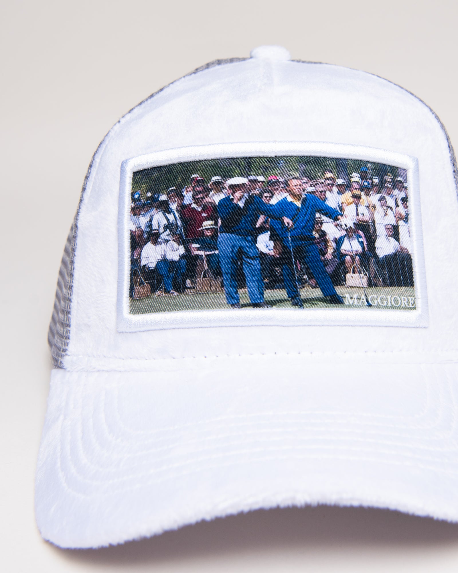 MAGGIORE Hogan & Palmer White Cap - MAGGIORE