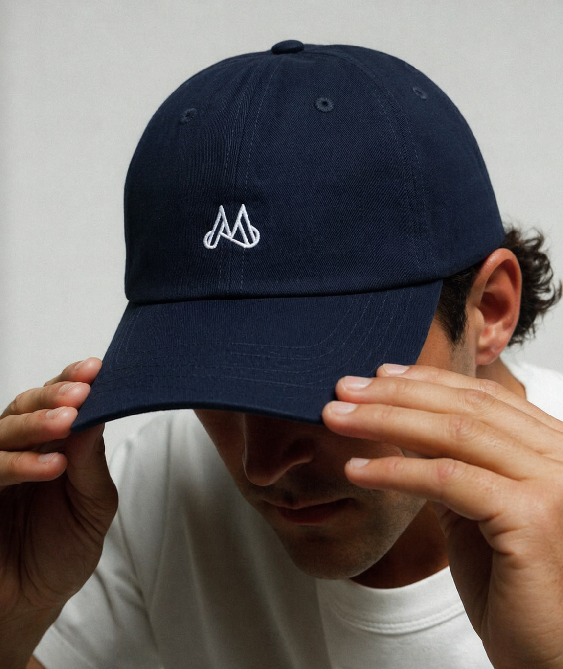 Maggiore Clean M Logo Cap Navy - MAGGIORE