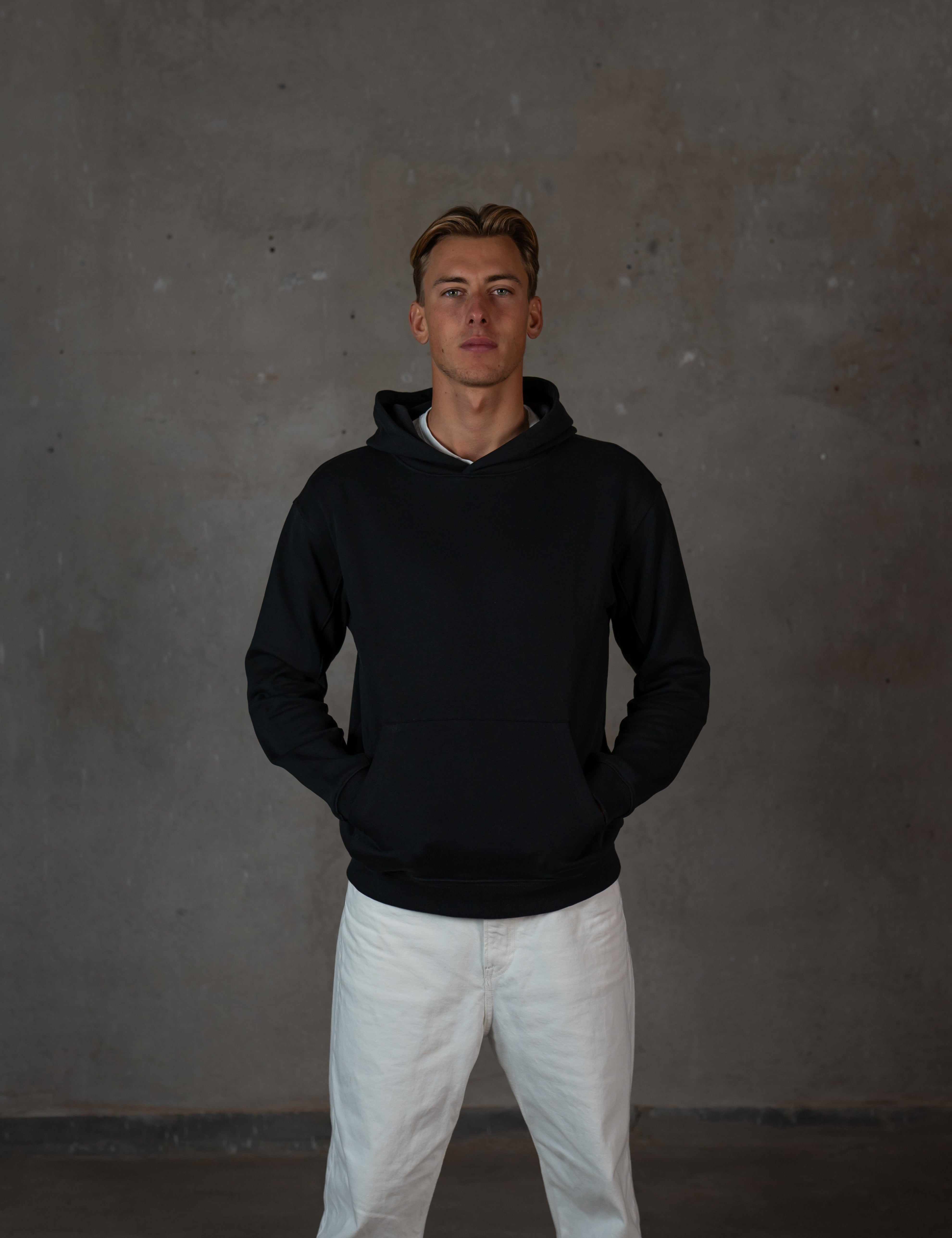 The M Hoodie - BLACK - MAGGIORE