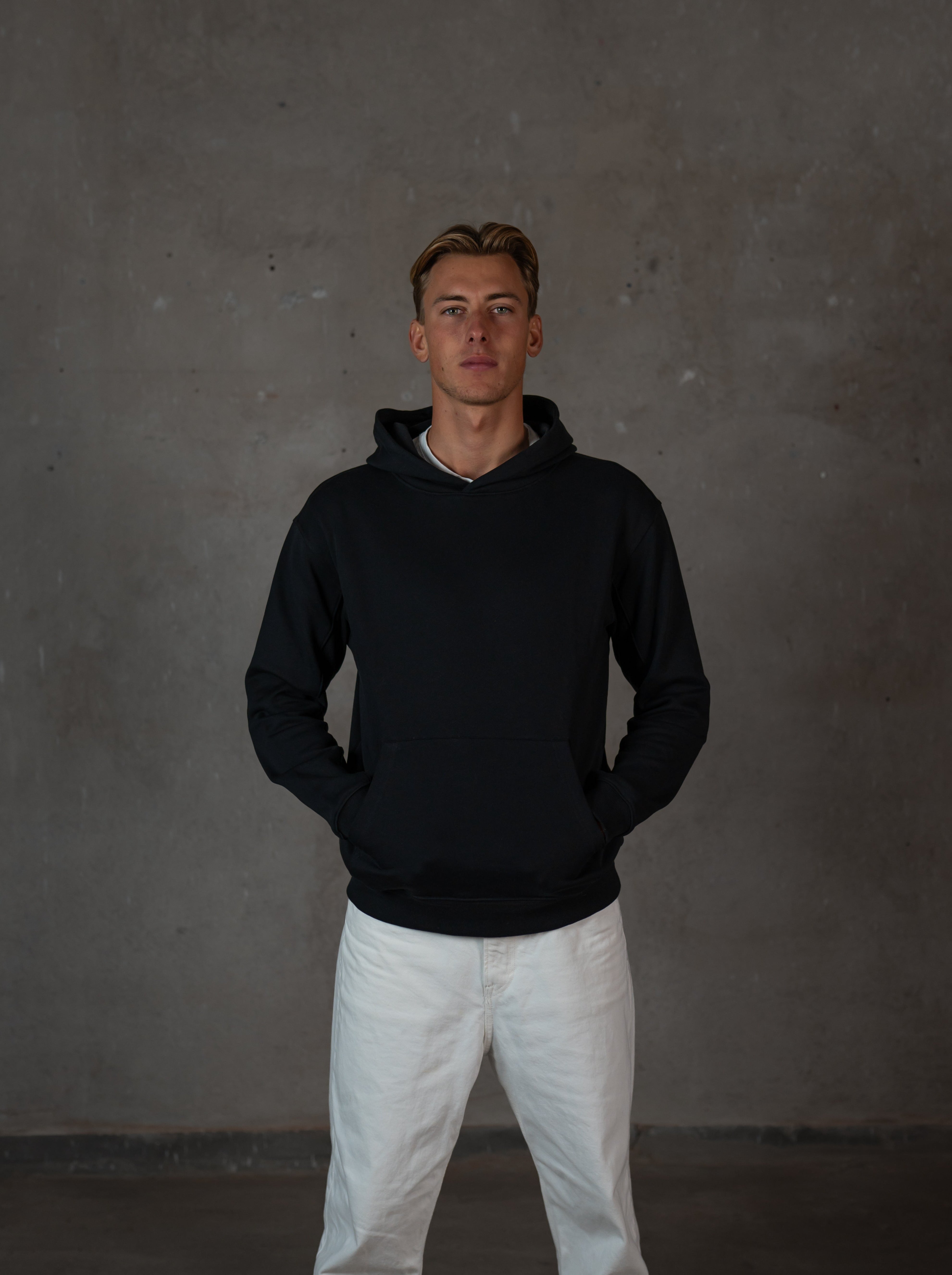 The M Hoodie - BLACK - MAGGIORE