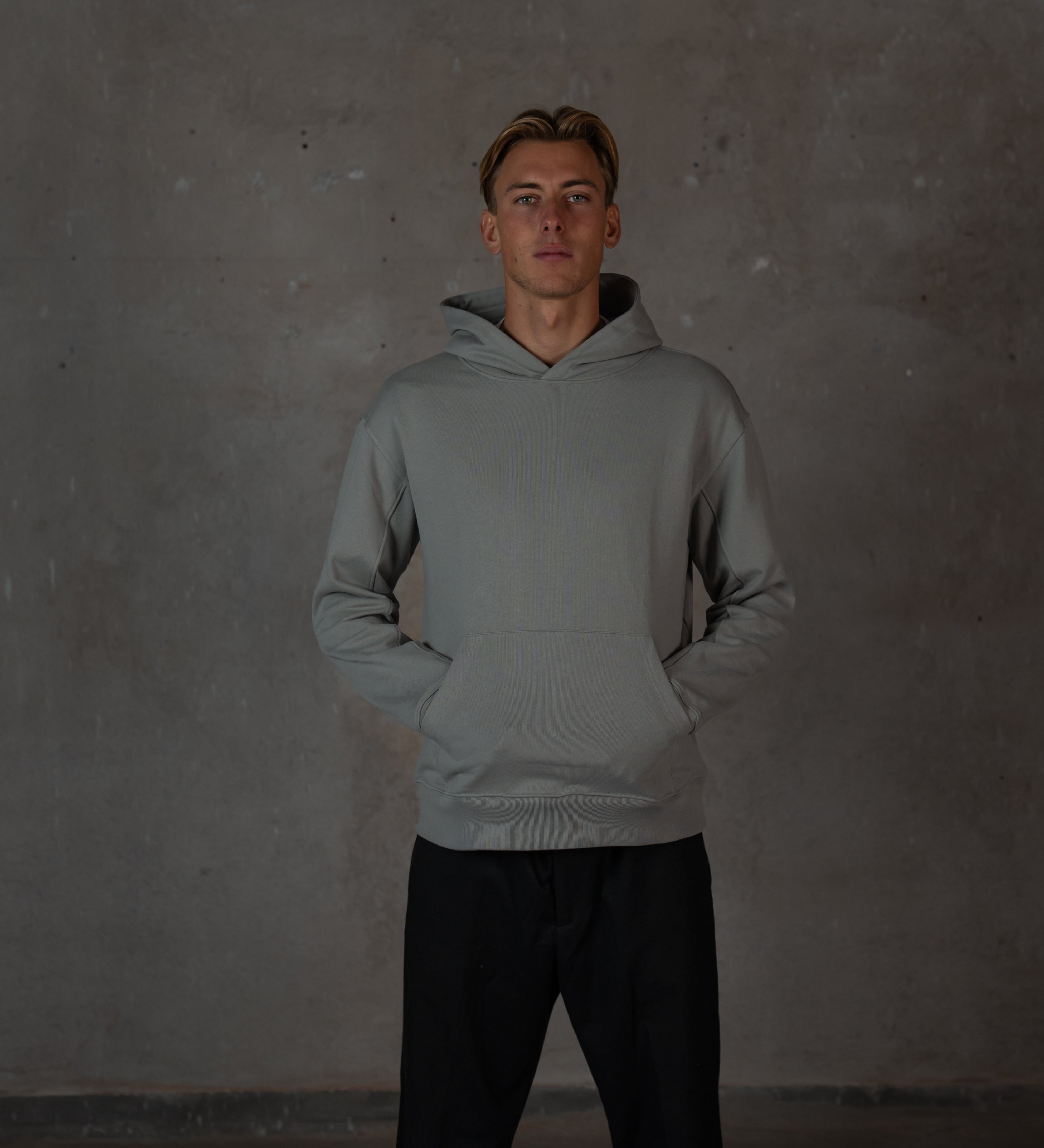 The M Hoodie - GREY - MAGGIORE