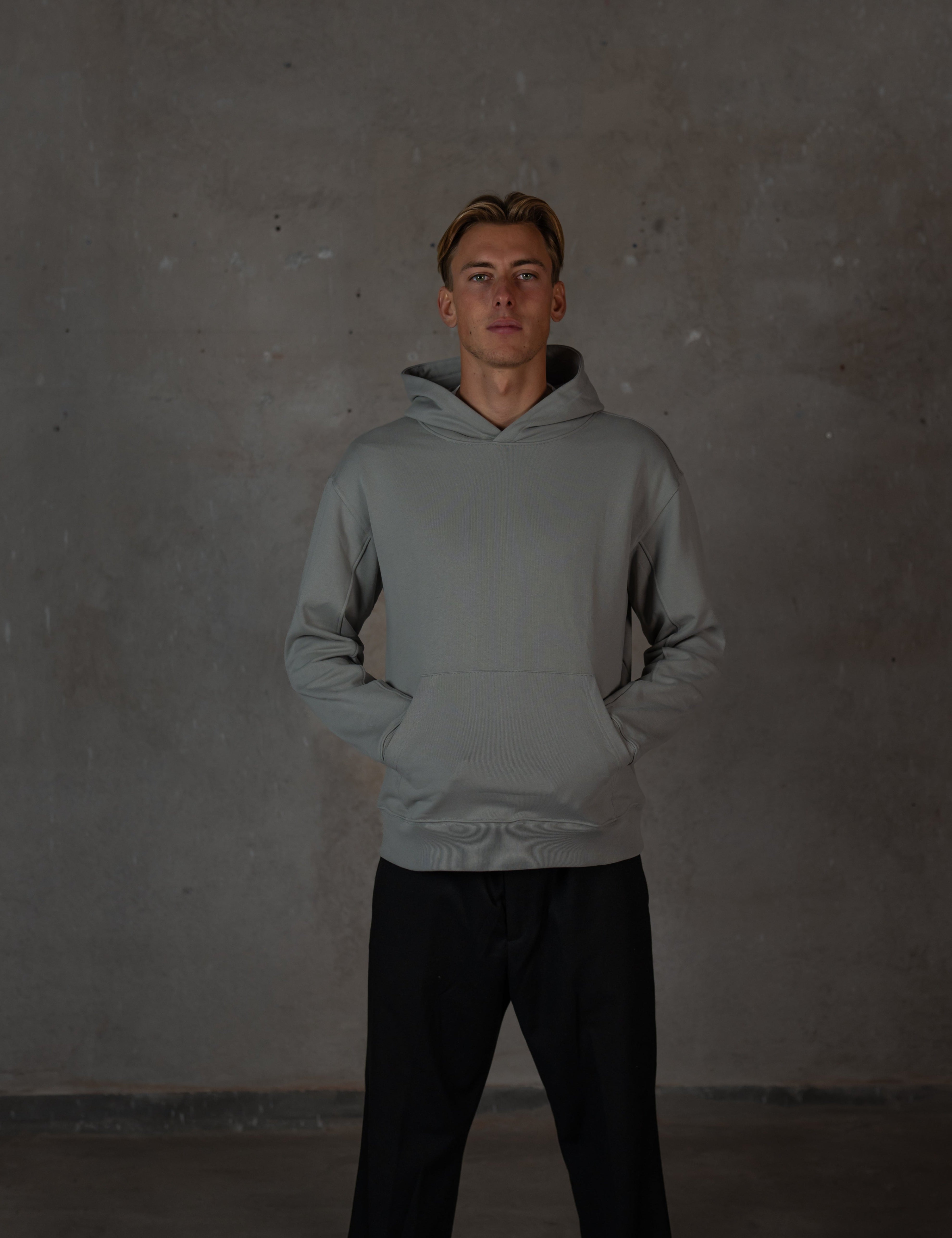 The M Hoodie - GREY - MAGGIORE