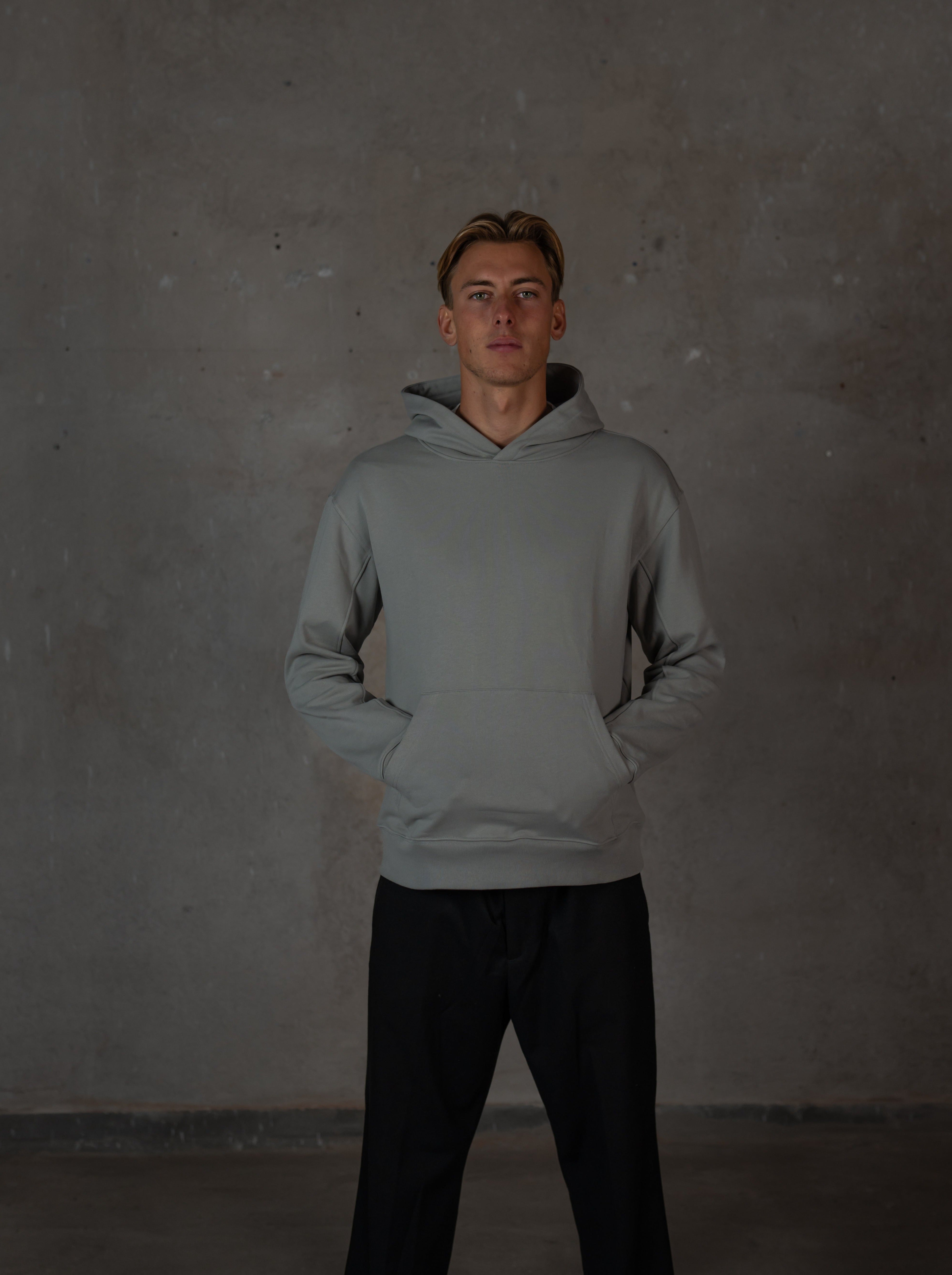 The M Hoodie - GREY - MAGGIORE