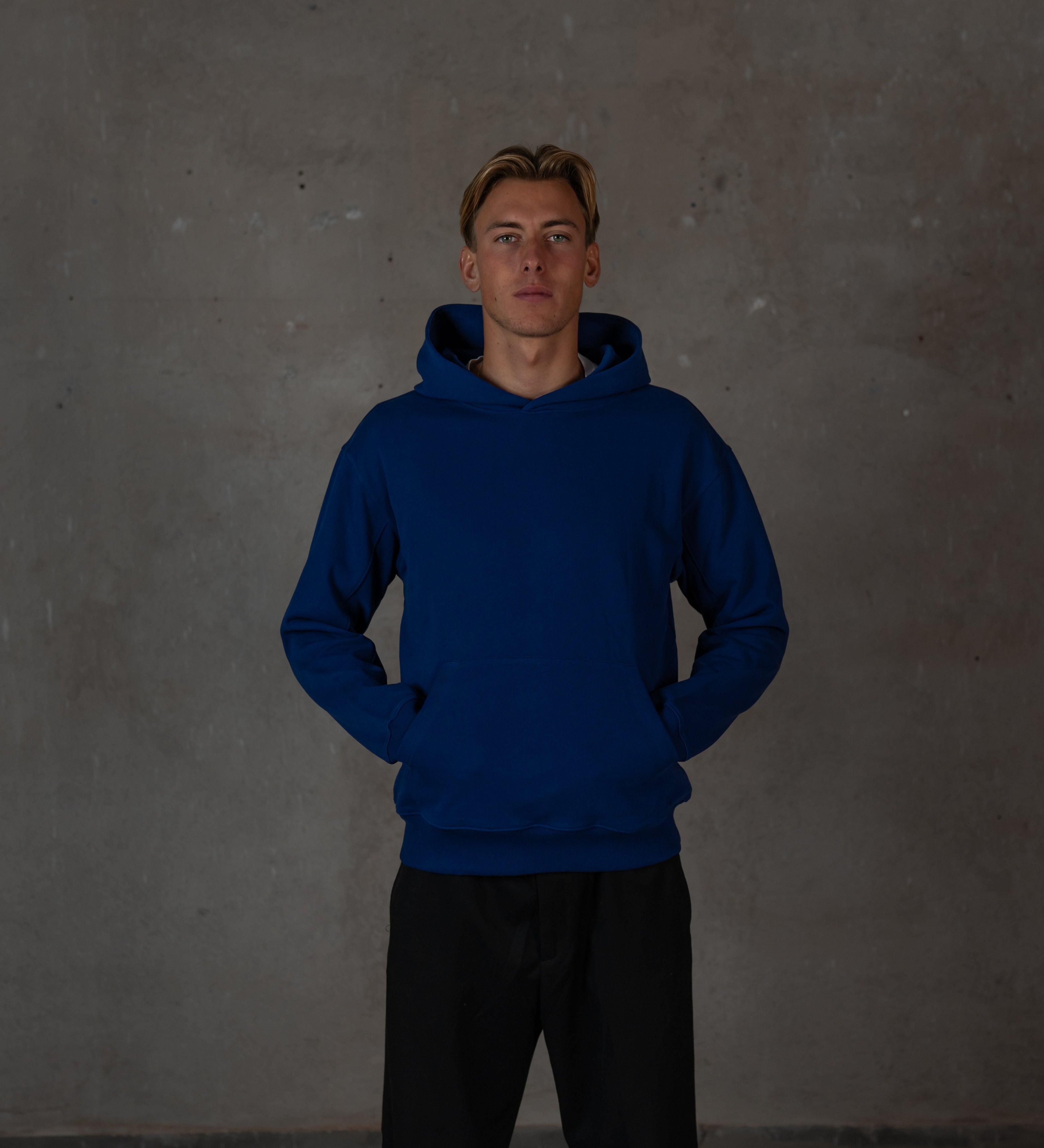 The M Hoodie - BLUE - MAGGIORE