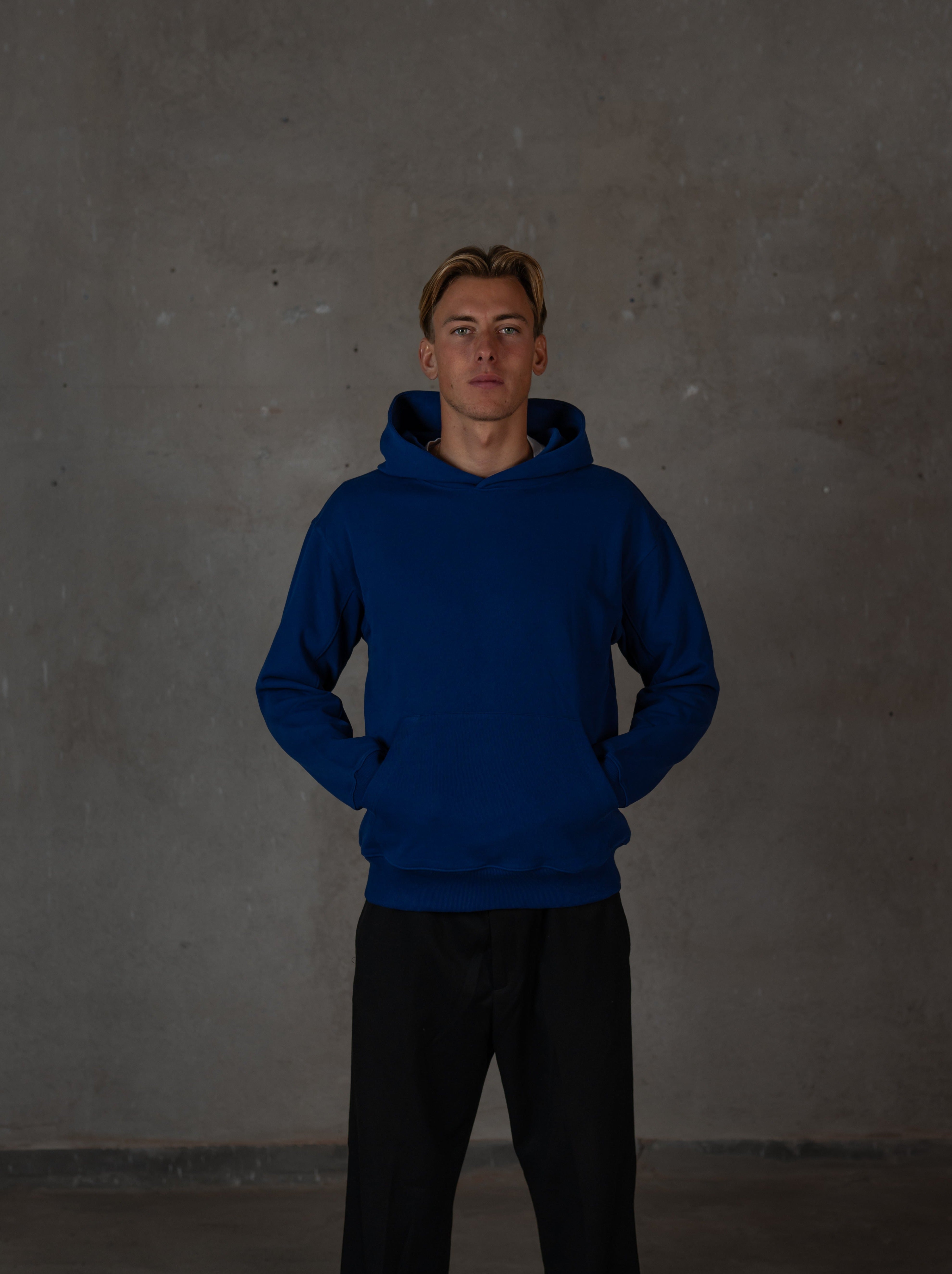 The M Hoodie - BLUE - MAGGIORE