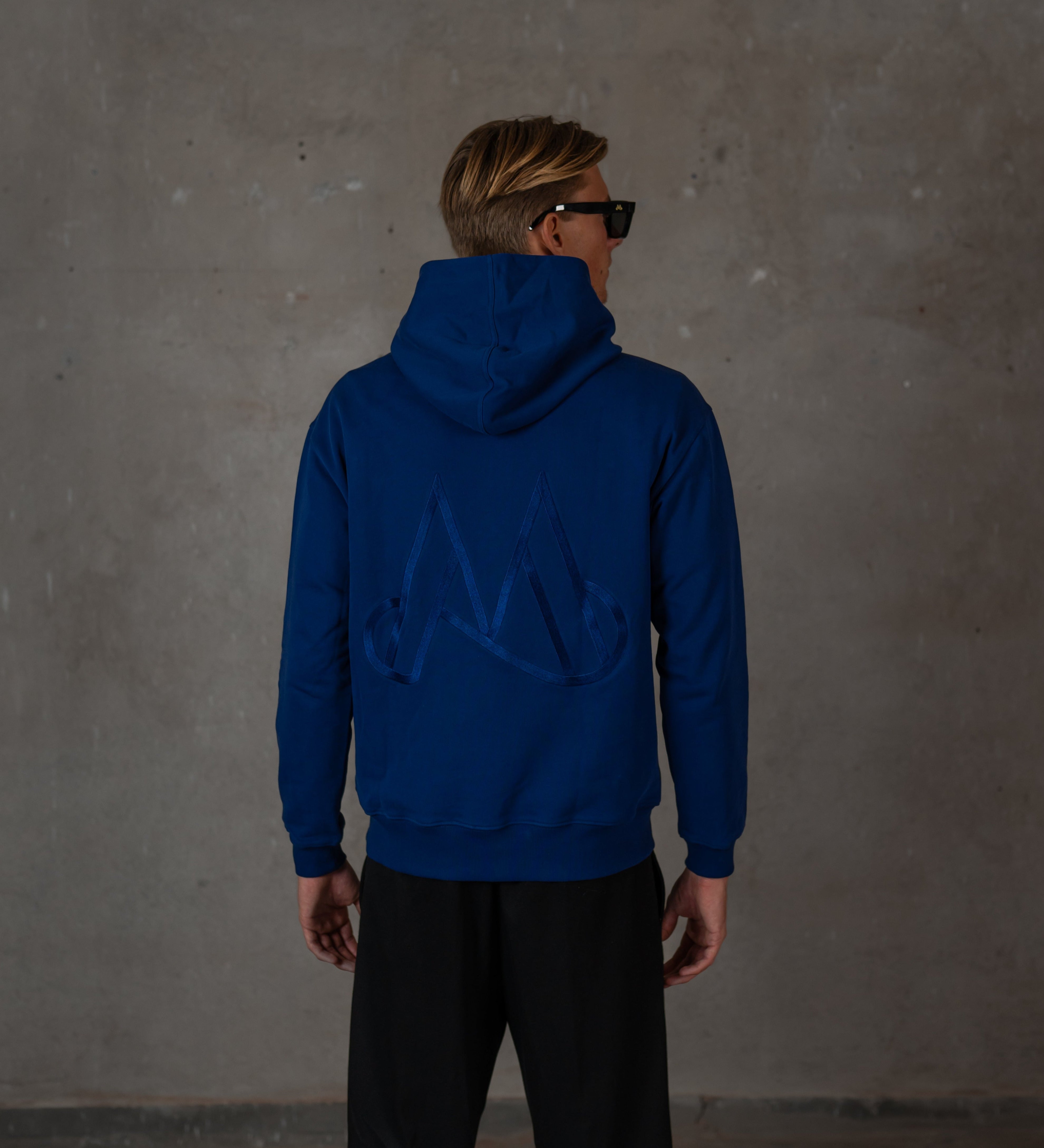 The M Hoodie - BLUE - MAGGIORE