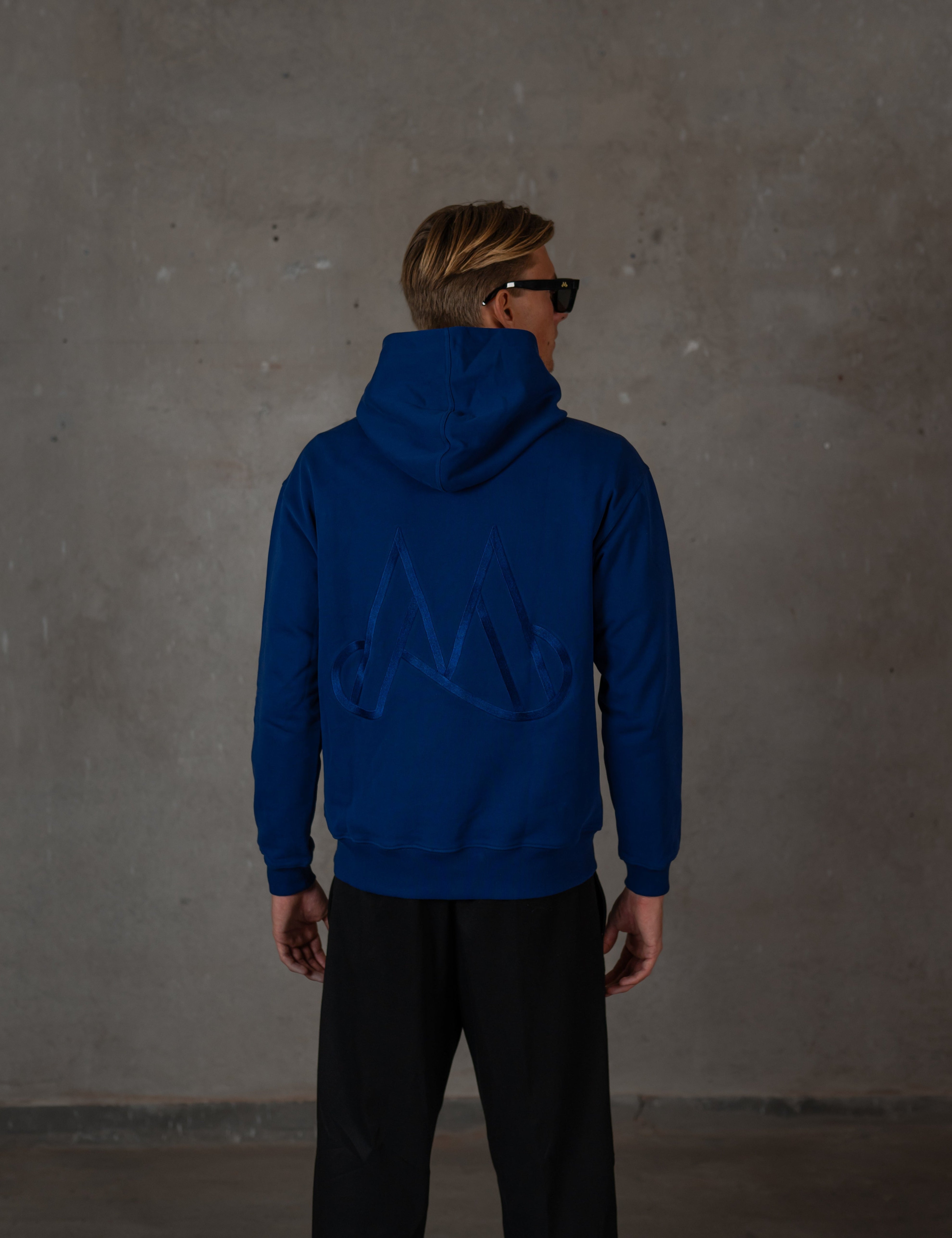 The M Hoodie - BLUE - MAGGIORE