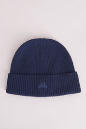MAGGIORE 100% Merino Wool Beanie Dark Navy - MAGGIORE
