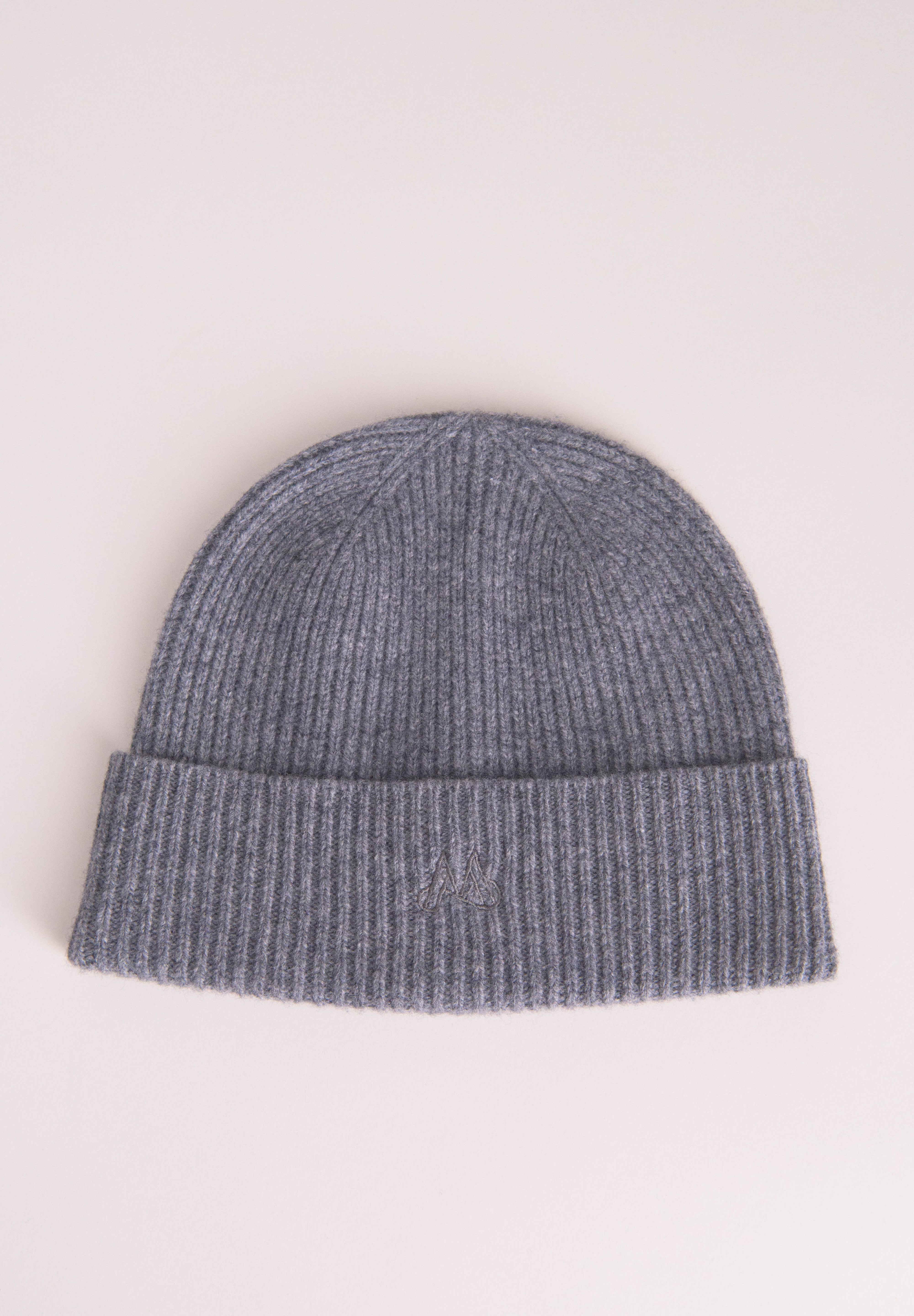 MAGGIORE 100% Merino Wool Beanie Grey - MAGGIORE