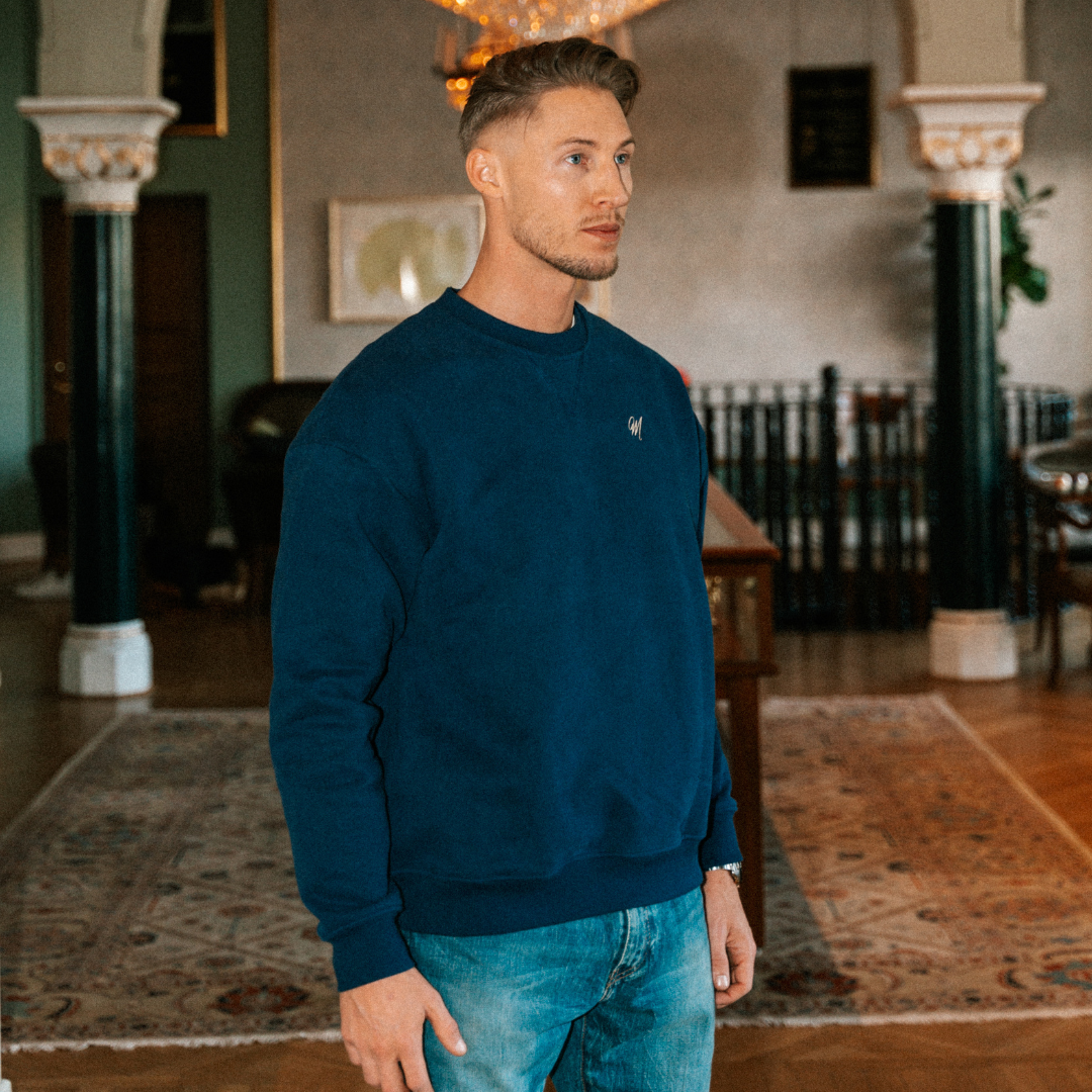 MAGGIORE Sweatshirt Marine Blue - MAGGIORE