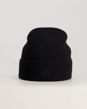 MAGGIORE 100% Merino Wool Beanie Black - MAGGIORE