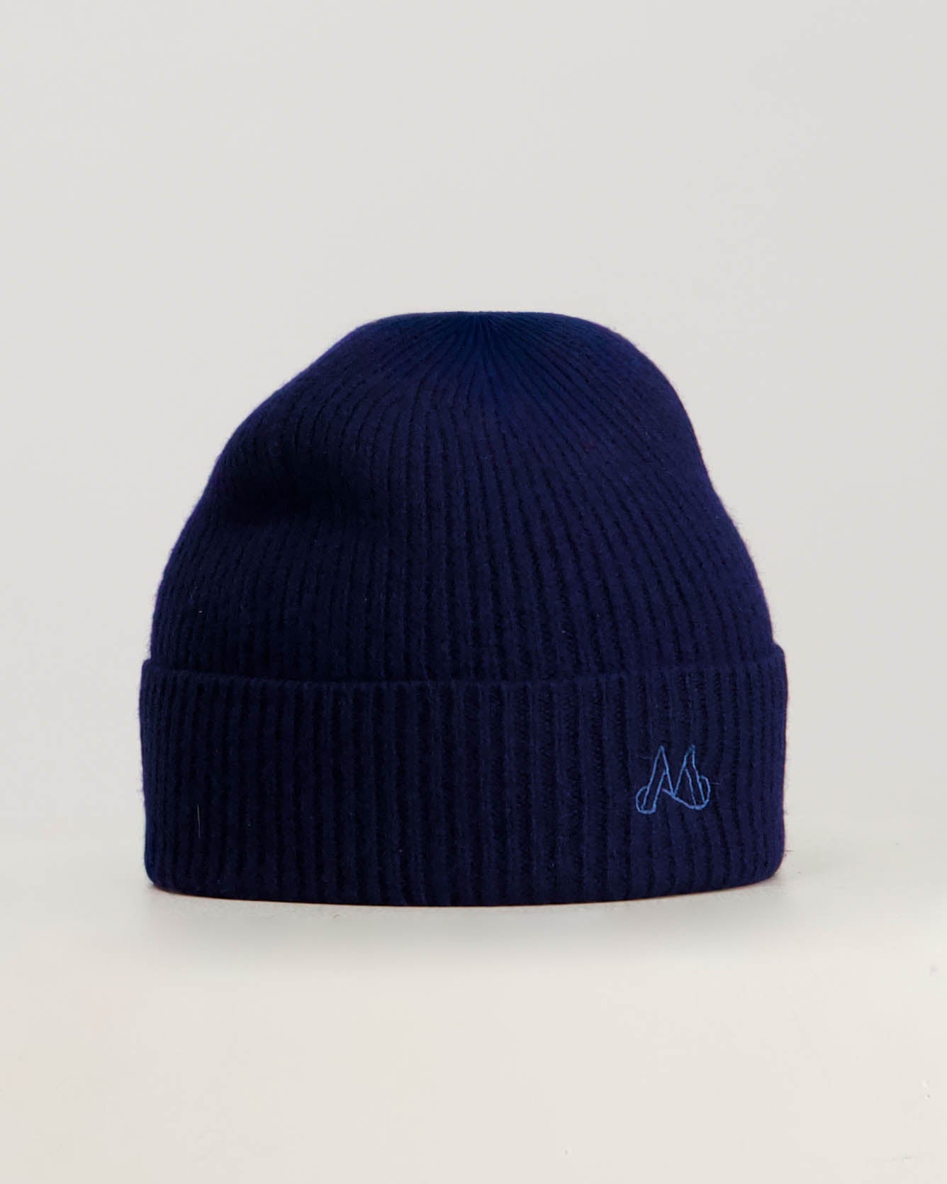 MAGGIORE 100% Merino Wool Beanie Dark Navy - MAGGIORE